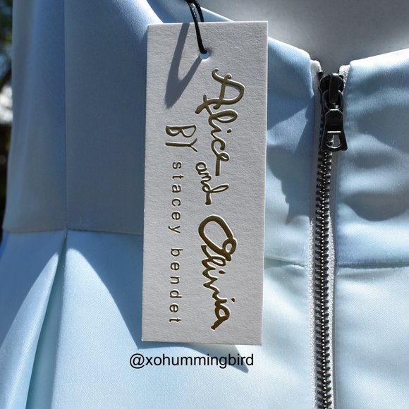 Alice + Olivia | Paris Collage Multi Print Long Dress - Picture 14 of 16